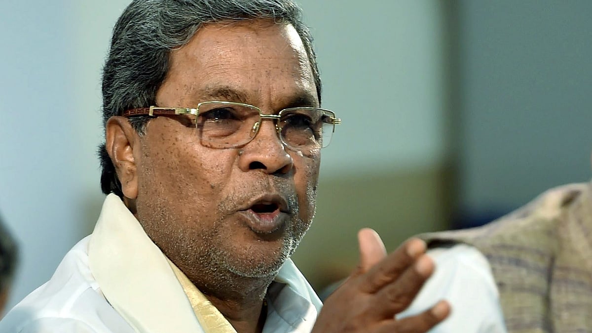 Karnataka chief minister Siddaramaiah (photo: PTI)