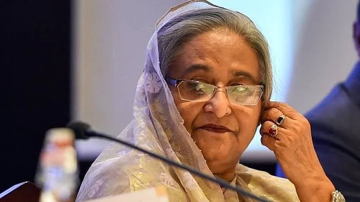 Former Bangladesh PM Sheikh Hasina