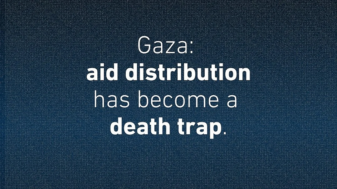 'Gaza: aid distribution has become a death trap', signed Philippe Lazzarini, UNRWA commissioner-general