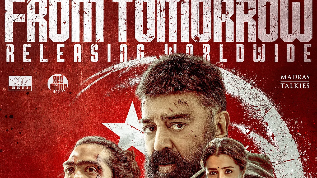 Promotional poster for Kamal Haasan-starrer 'Thug Life'