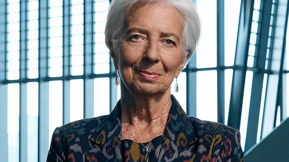European Central Bank president Christine Lagarde