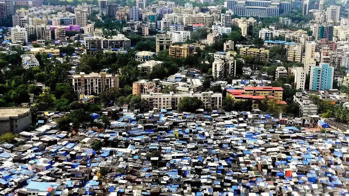 The iconic Dharavi