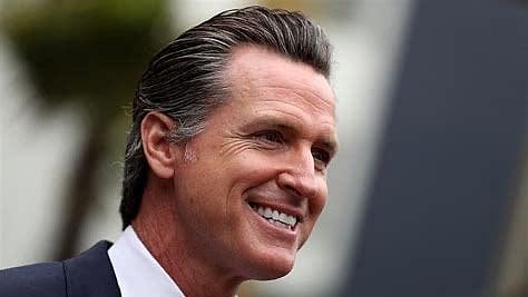 California governor Gavin Newsom (photo courtesy: @LeadingReport/X)
