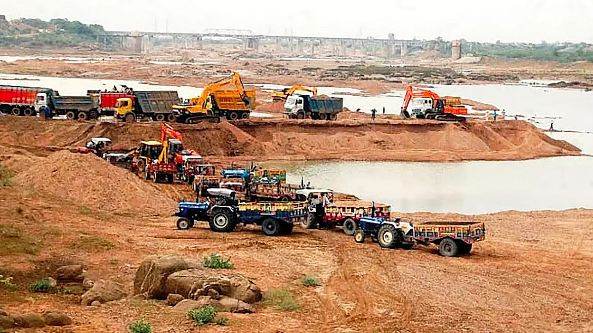 The nexus between the police and the sand mining mafia runs deep