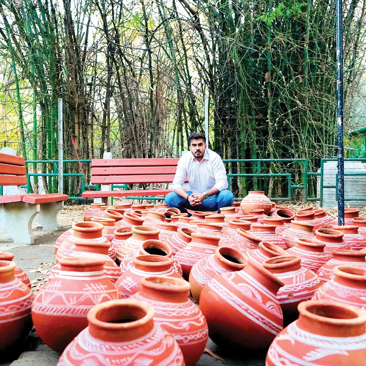 Khatri and his 'matkas'
