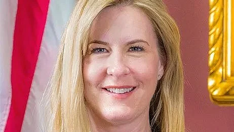 Former state House speaker Melissa Hortman (photo: @_SampathRam/X) 