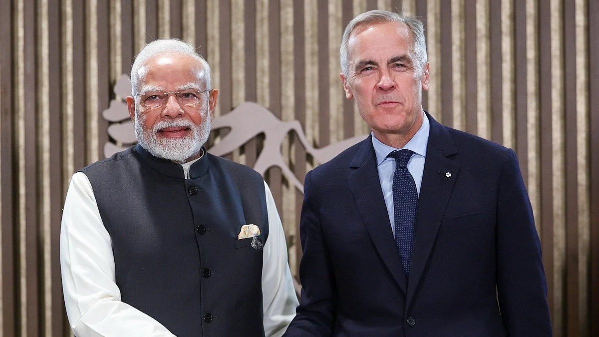 PM Modi and Canadian PM Mark Carney