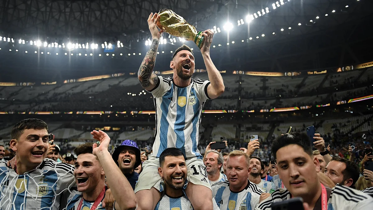 Messi in jubilation mode with 2022 FIFA World Cup in Qatar
