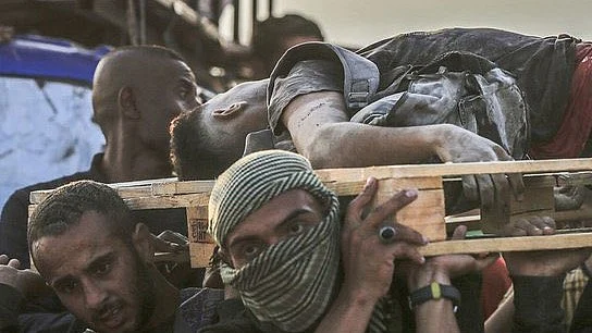 He went for flour, returned on a pallet: A youth killed near a Gaza ‘aid’ centre