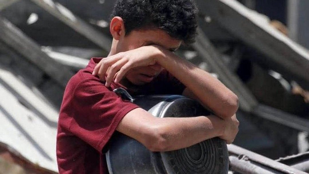 Gaza's children will begin to die of thirst, UNICEF warns (photo: @MuratAkyolDadas/X)
