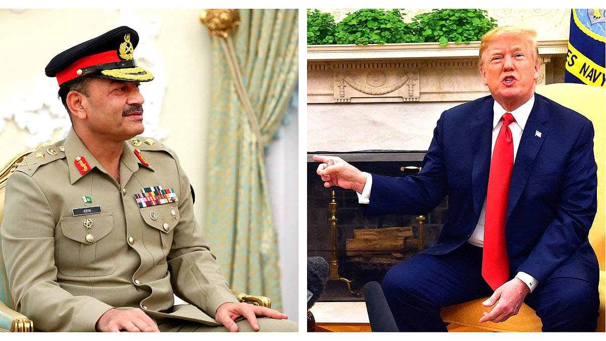 Trump for Nobel Peace Prize? Pakistan’s chief of army staff Asim Munir (left) thinks so