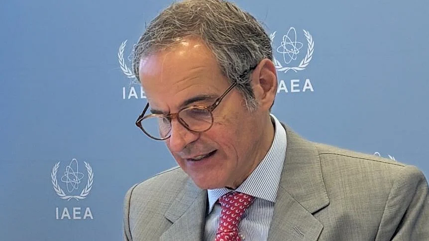 IAEA director general Rafael Grossi (photo: @rafaelmgrossi/X)