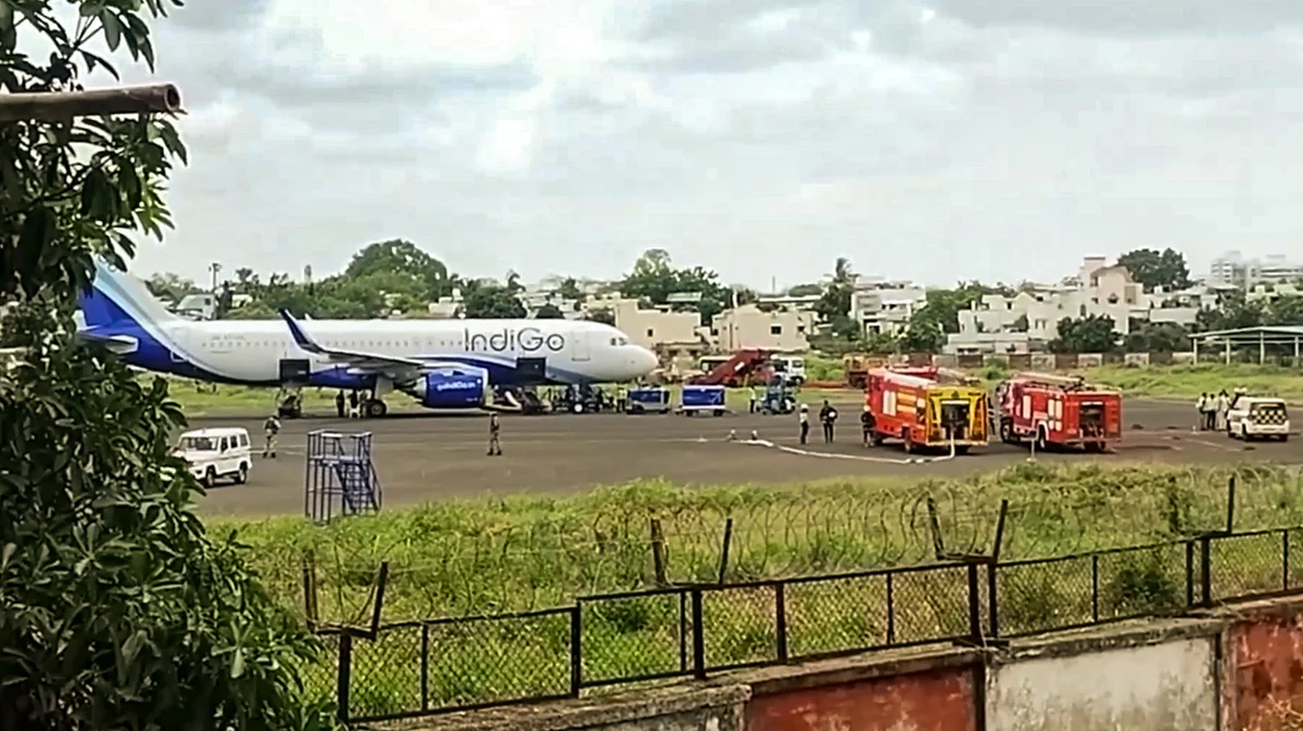 Representative image of an IndiGo flight (photo: PTI)