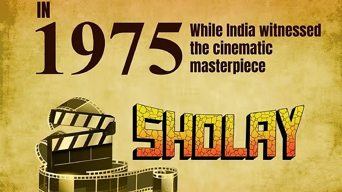 Sholay was written by Salim Khan, Javed Akhtar & directed by Ramesh Sippy (photo: @ntpclimited/X)