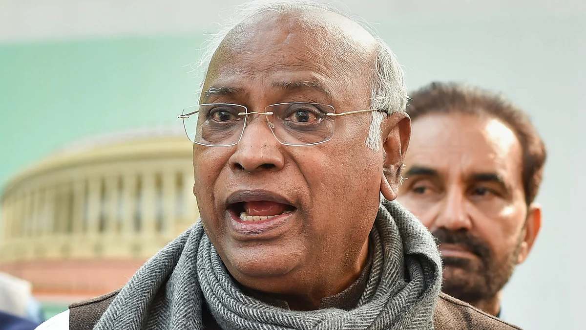 Congress national president Mallikarjun Kharge (photo: PTI)