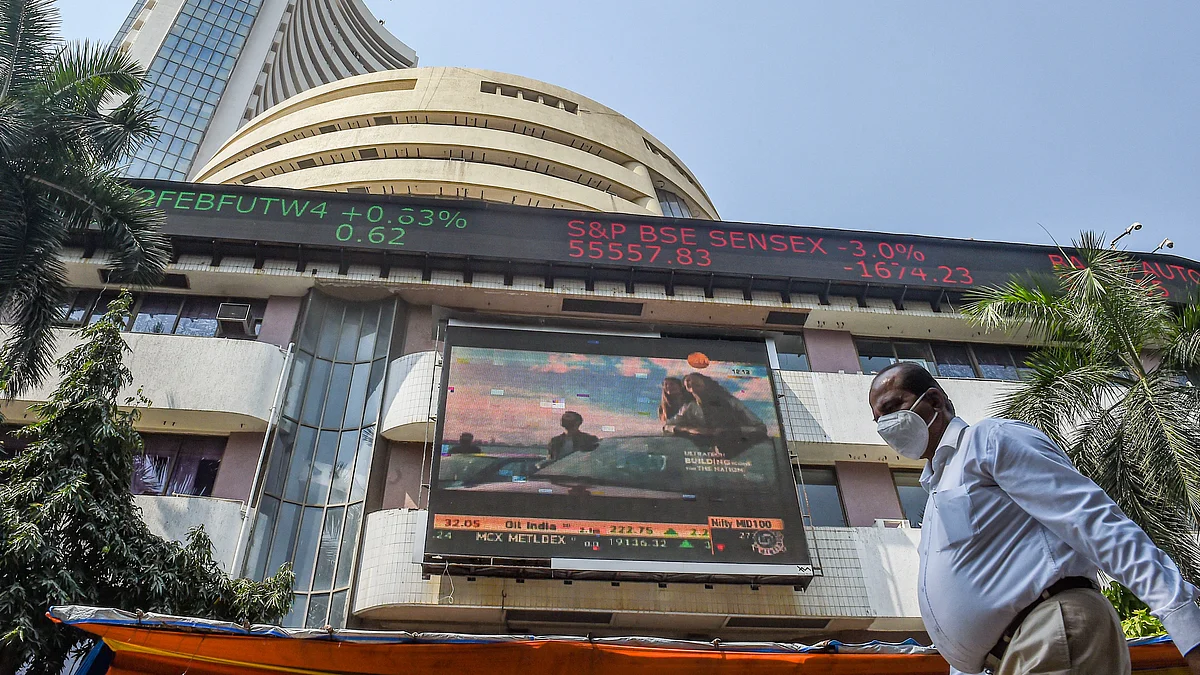 Bombay Stock Exchange building, Mumbai (photo: PTI)