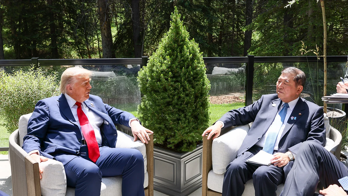 President Trump and PM Ishiba seemed not to see eye to eye even at the Canada G7 summit