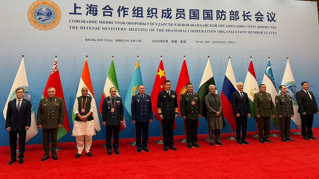 India did not stand out at the SCO meet in China for its fashion sense alone