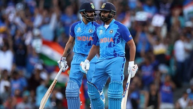 Rohit Sharma, Virat Kohli will be seen in action next in October (photo: BCCI)