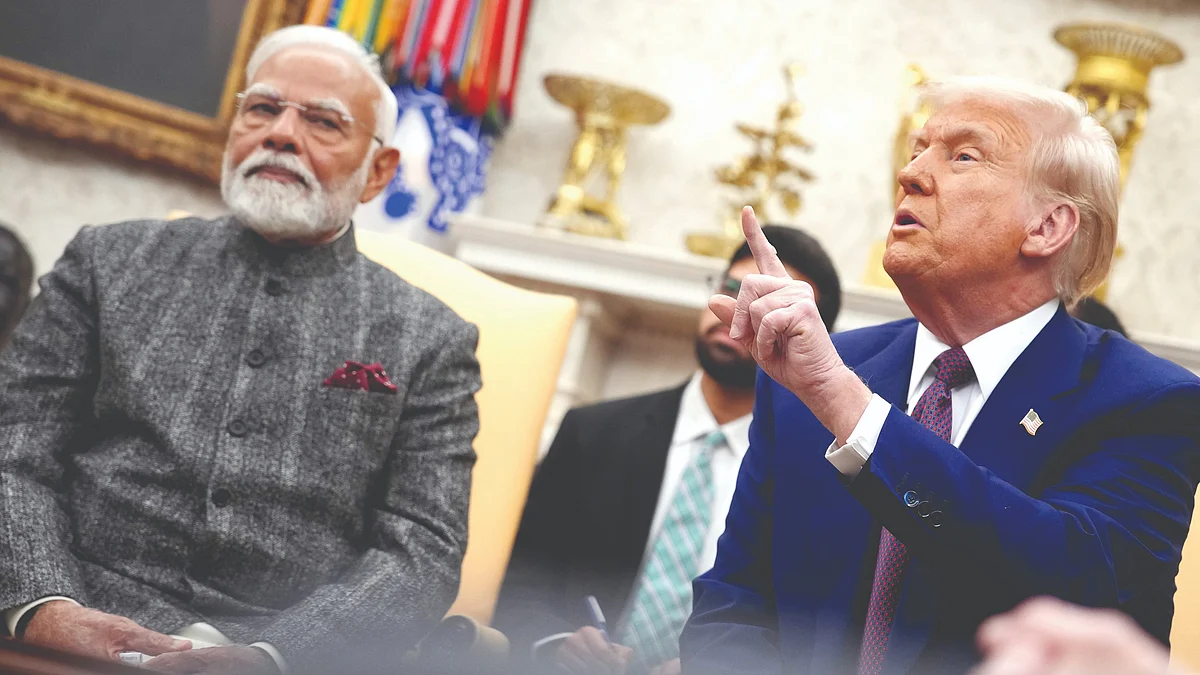 Donald Trump and Narendra Modi (Getty Images)