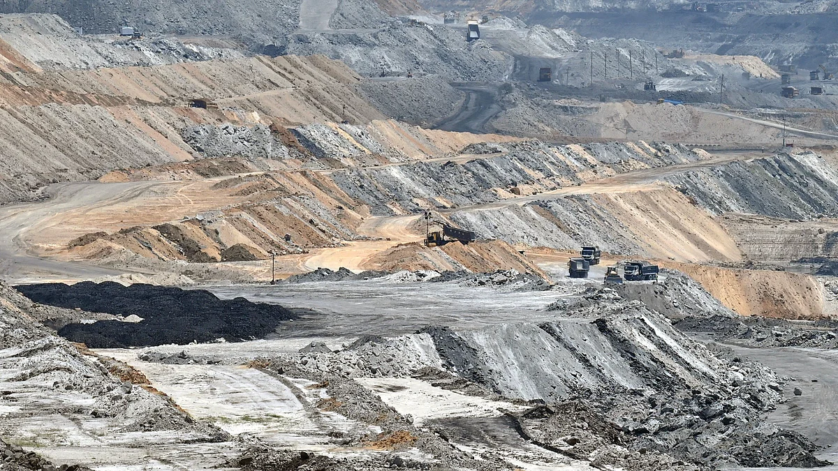 A coal mine in Sarguja, Chhattisgarh (Representational image)