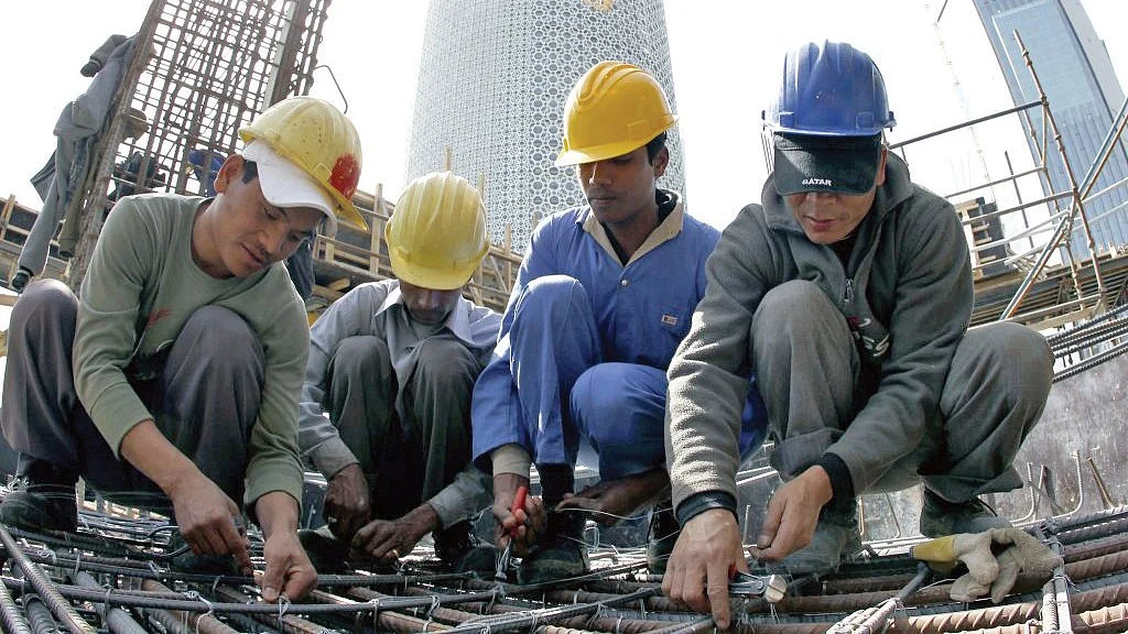 Indian workers in Qatar