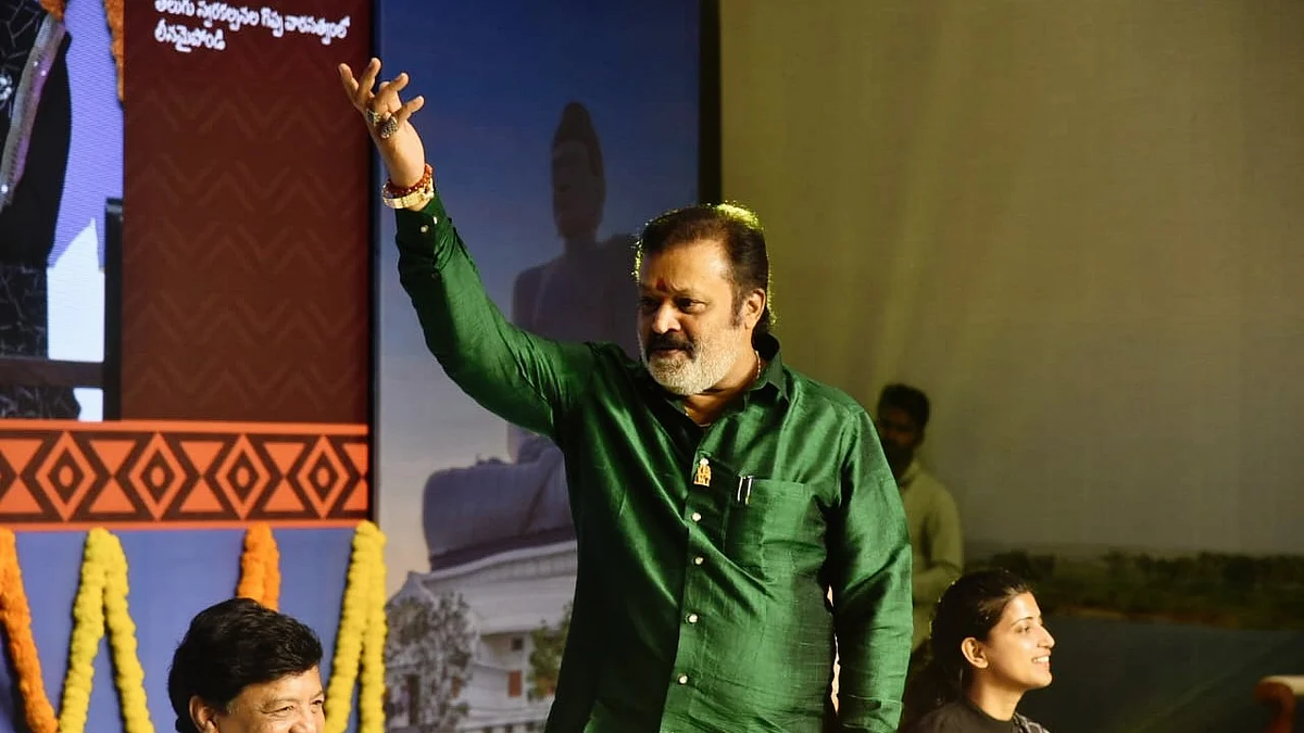Actor-minister Suresh Gopi (photo: @TheSureshGopi/X)