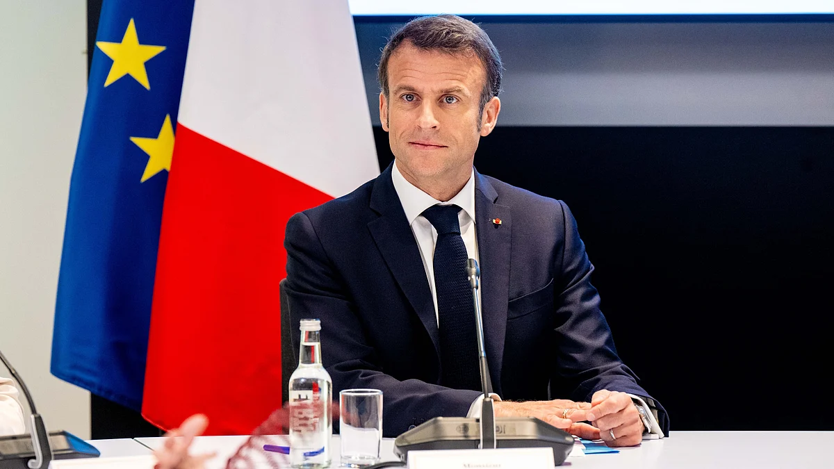 French president Emmanuel Macron (NH file photo)