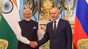 Should PM Modi (L) have run the other way instead? But that was 2024, before the judgement
