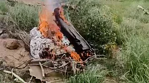 IAF jet crashes in Rajasthan