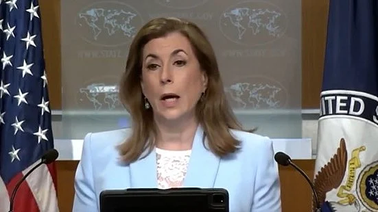 US state department spokesperson Tammy Bruce (photo: IANS)