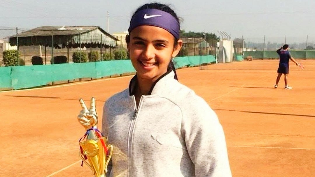 Radhika Yadav (photo: @TheKhelIndia/X)