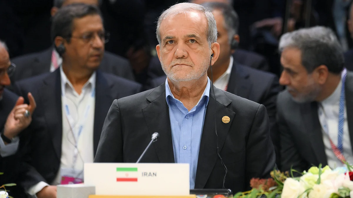 Iranian president Masoud Pezeshkian (photo: IANS)