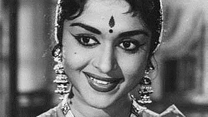 Veteran South Indian actor B. Saroja Devi (photo: @SudhaSadhanand/X)