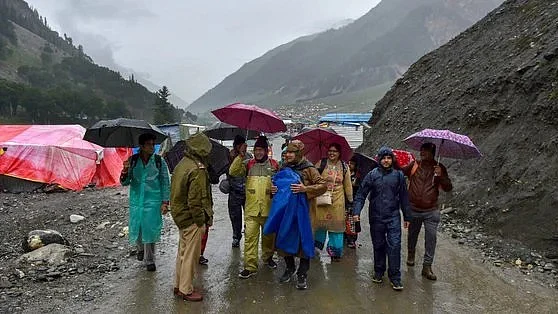 Amarnath Yatra route (photo: PTI)