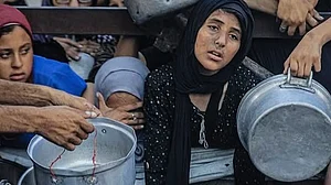 A normal day in Gaza (photo: @Eva_5487/X)