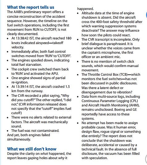 Flight AI-171: An investigation or a cover-up?