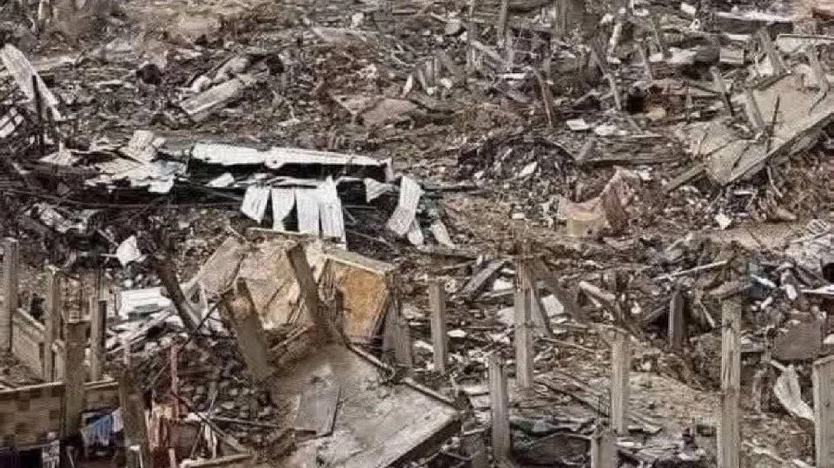 Gaza as it is (photo: @mhdksafa/X)