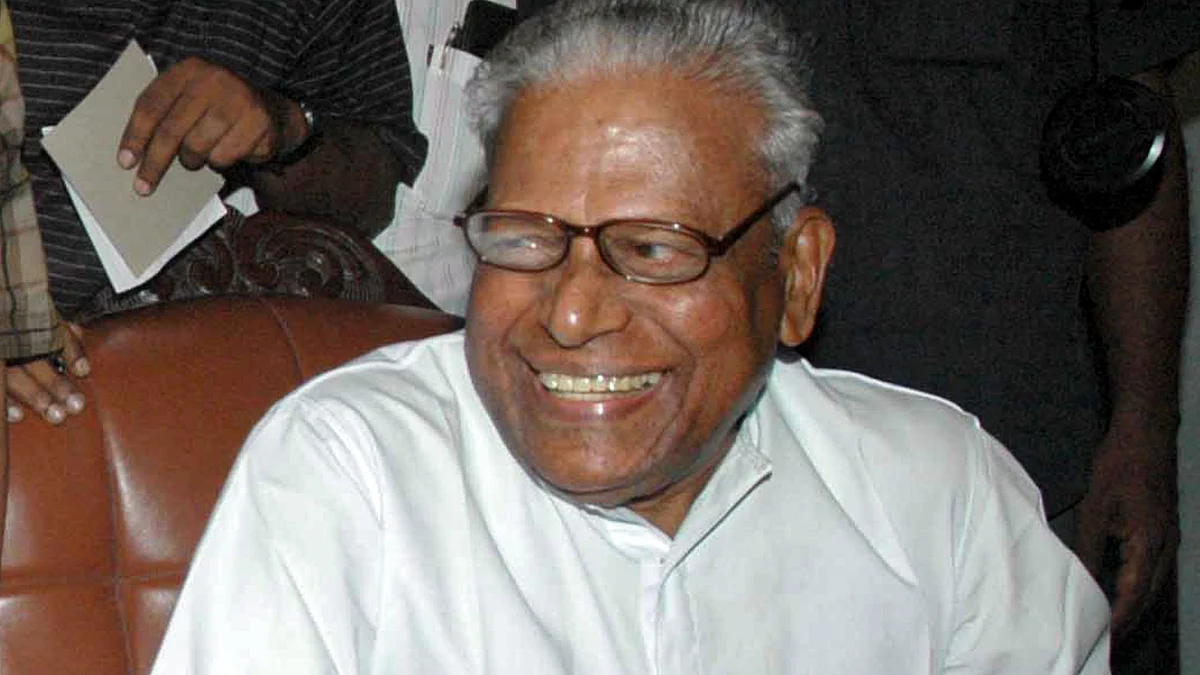 Former Kerala CM and veteran Communist leader V.S. Achuthanandan (photo: PTI)