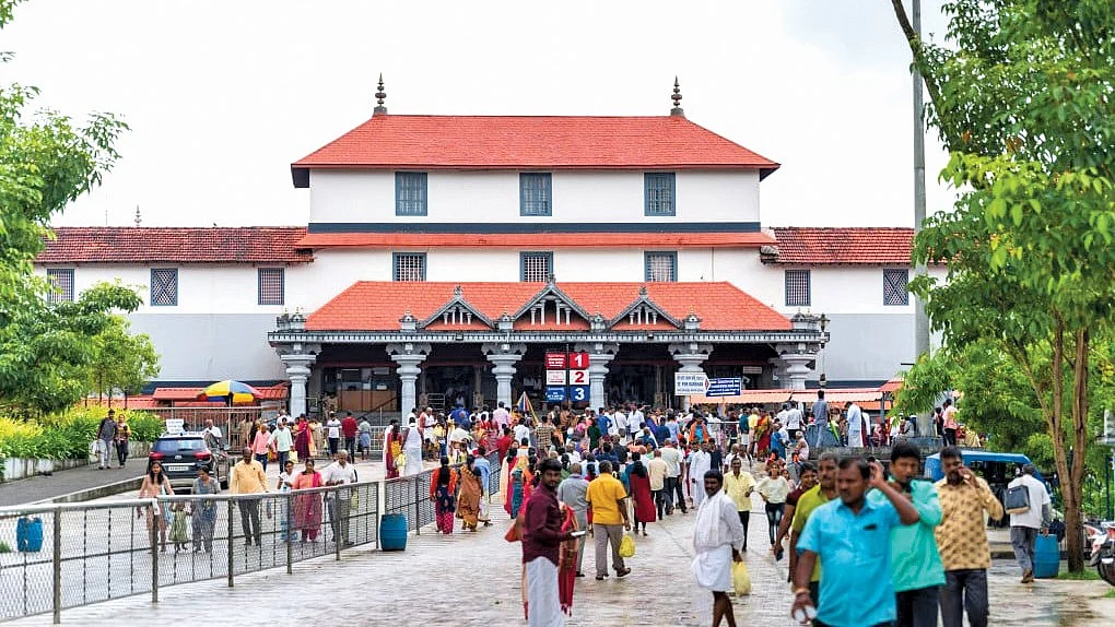 Devotees flock to the Manjunatha temple in Dharmasthala (file photo)