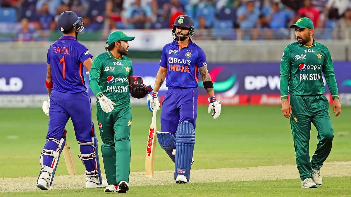 File photo of an Asia Cup match between India and Pakistan in Dubai