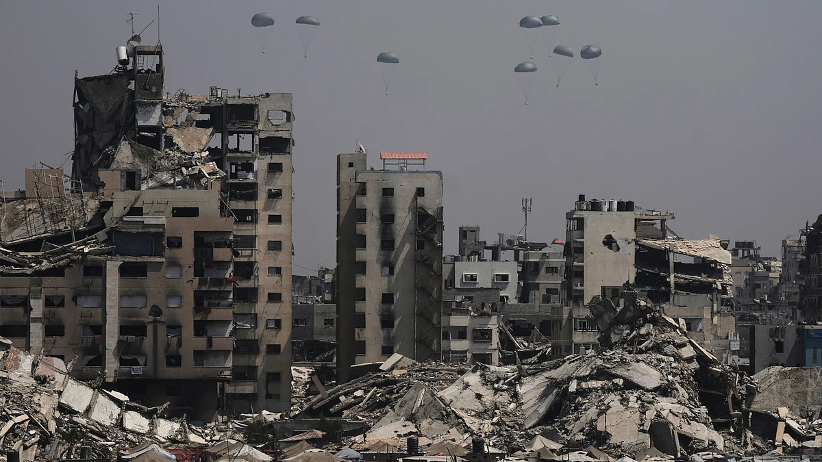 Lifeline or mockery? The much-vaunted air drops of aid