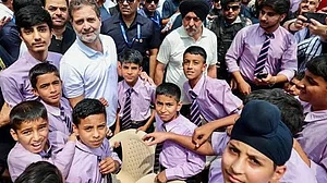 Healing touch: Rahul to sponsor education of 22 children who lost their parents in shelling by Pakistan