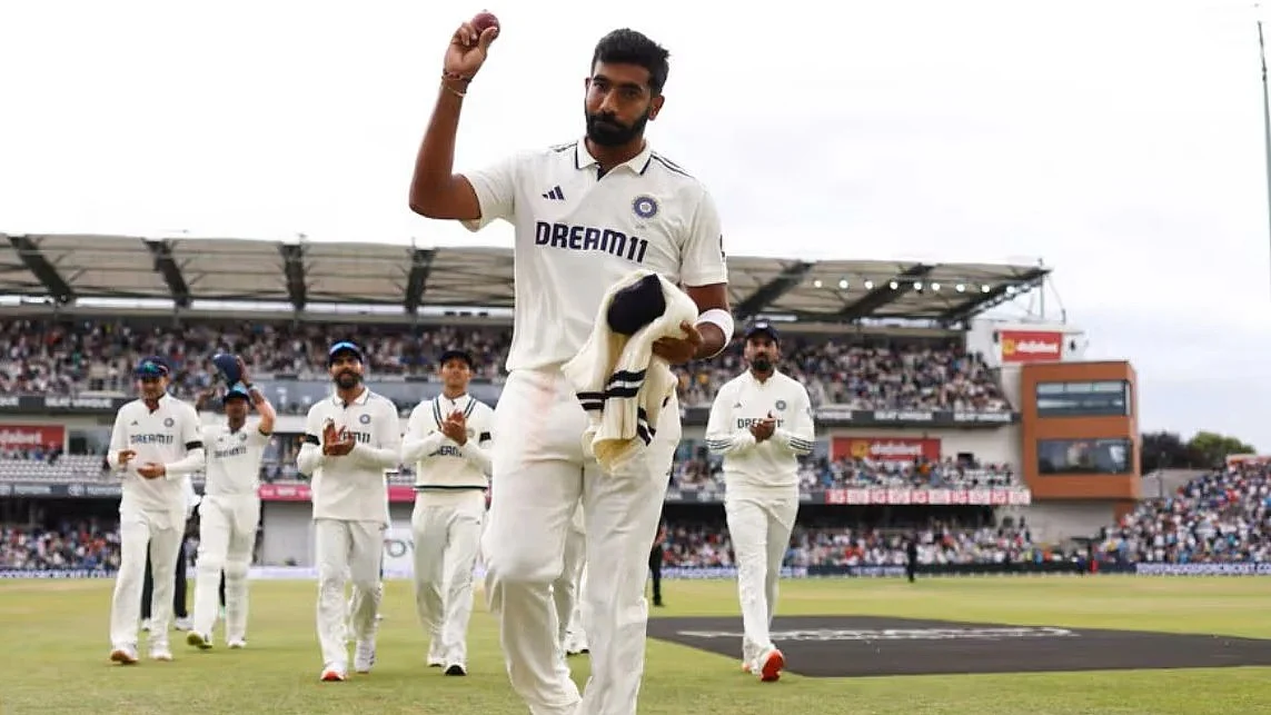 Jasprit Bumrah after his five-wicket haul at Lord's