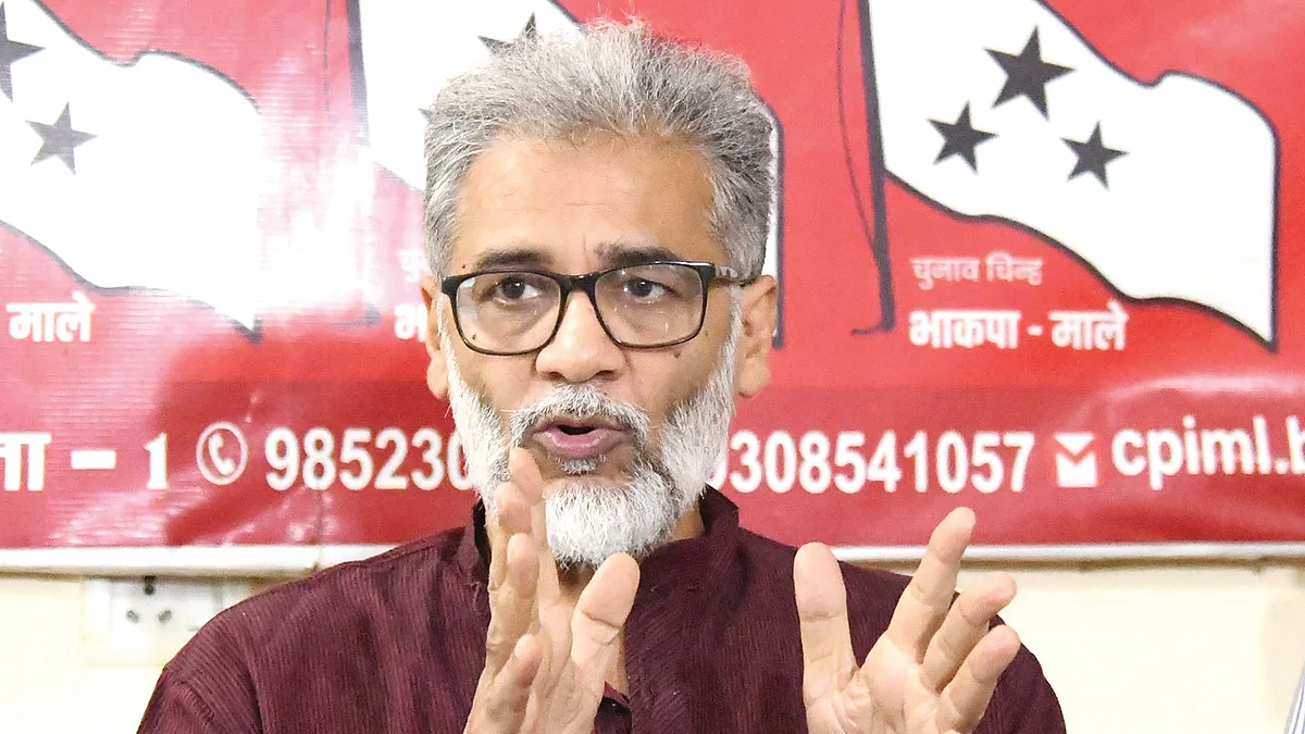 CPI(ML) Liberation general secretary Dipankar Bhattacharya
