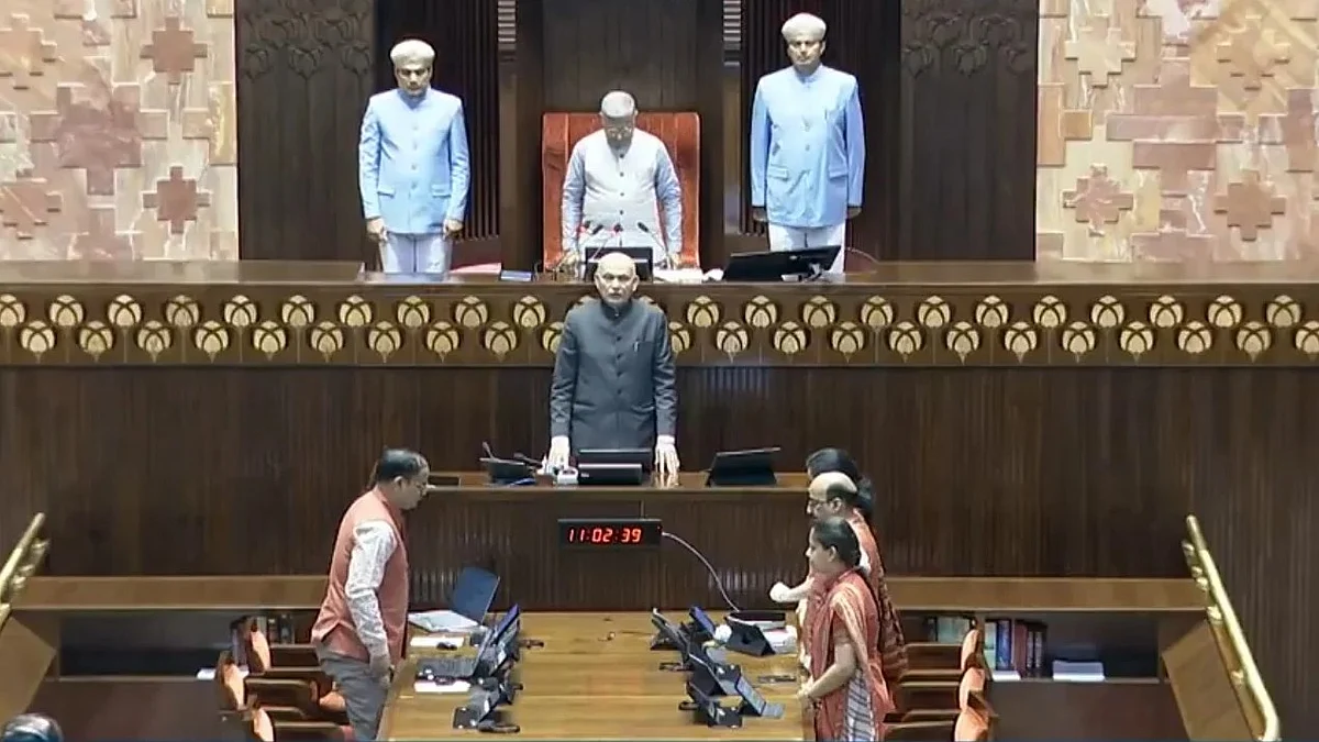 Rajya Sabha mourns the death of Shibu Soren (photo: IANS)