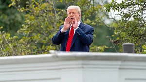 Donald Trump at White House on 5 August (photo: AP/PTI)