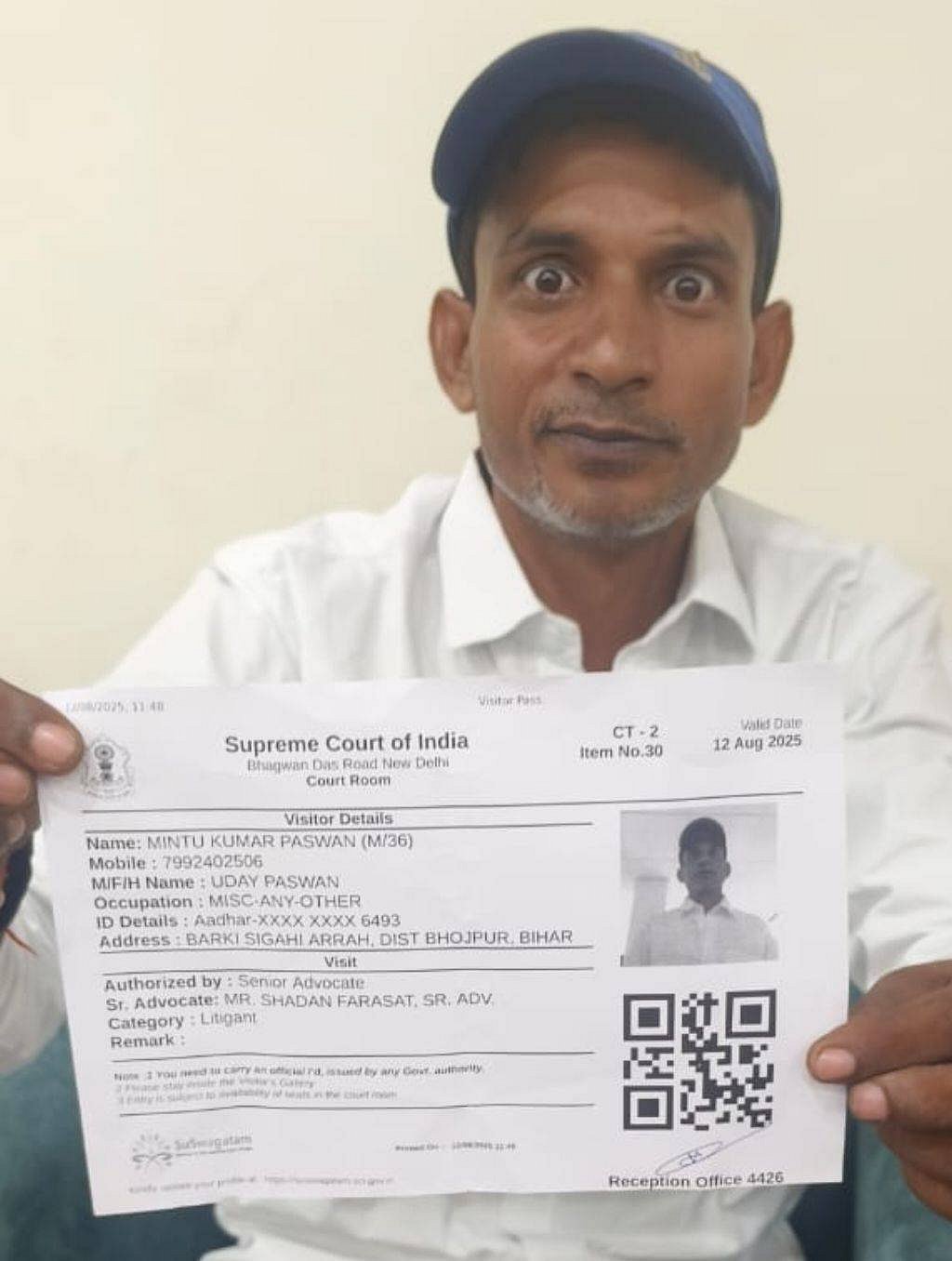 Minte Paswan of Bihar: On paper, between dead and alive