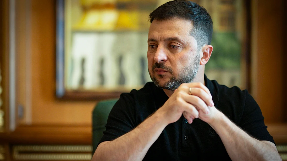 Ukrainian President Volodymyr Zelenskyy 