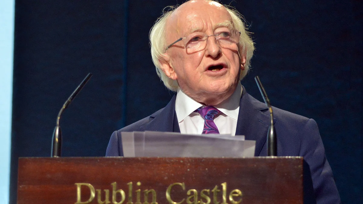 Ireland president Michael D. Higgins